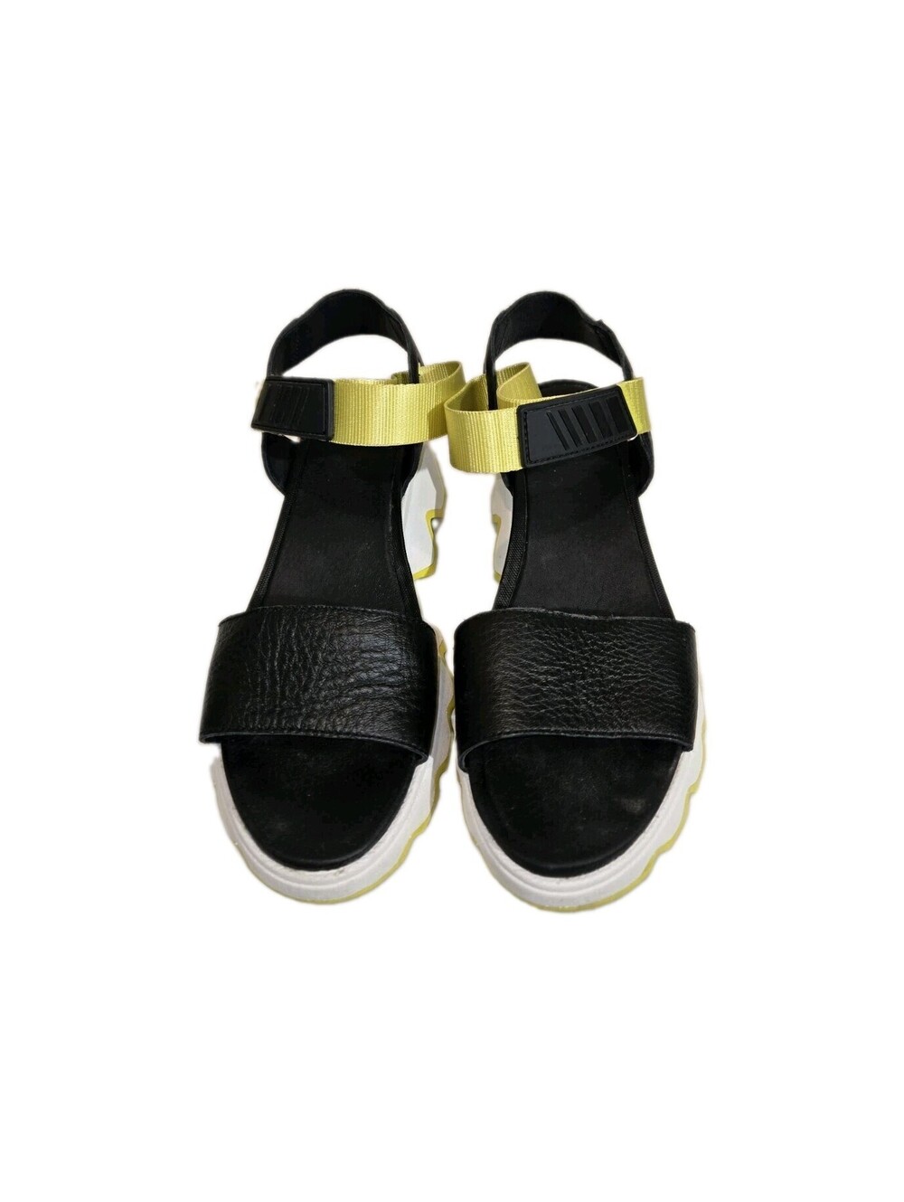 sorel sandals women 9 Kinetic Impact Y Strap Leather Upper Street Wear Beach...